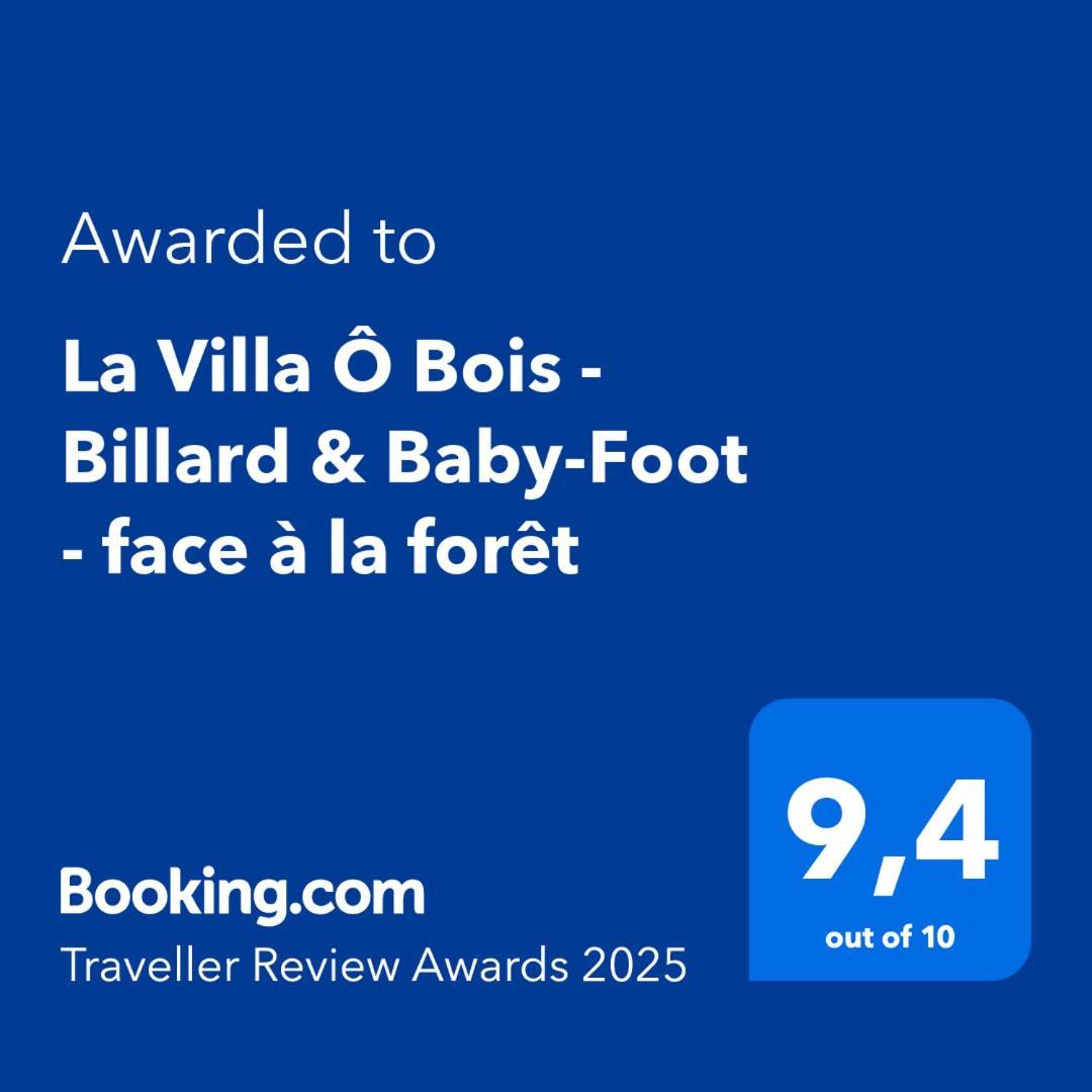 La Villa O Bois - Billard & Baby-Foot - Face A La Foret Semeac Bagian luar foto