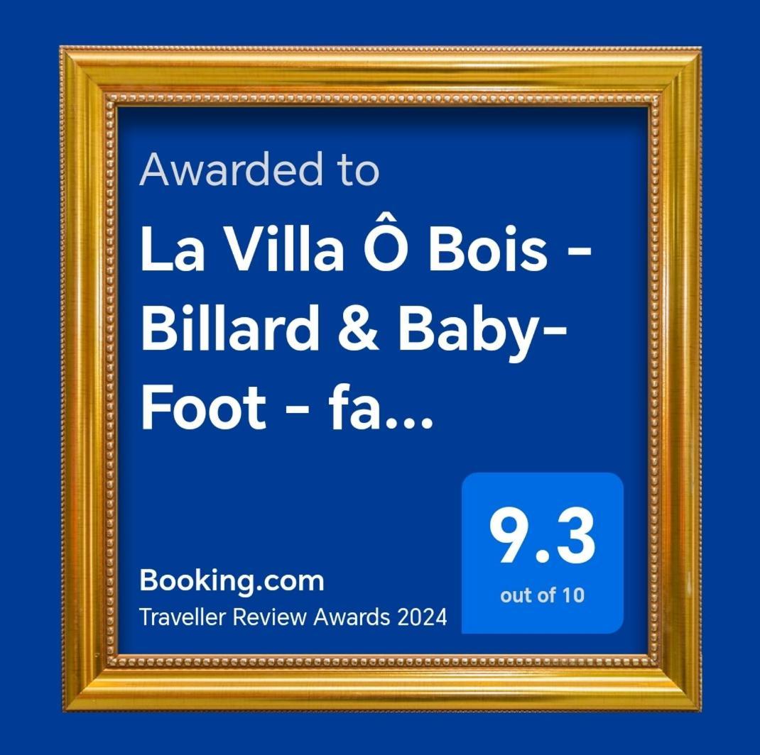 La Villa O Bois - Billard & Baby-Foot - Face A La Foret Semeac Bagian luar foto